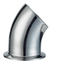 الفولاذ المقاوم للصدأ الصحي BPE.BS4825 2CMP-AS1528.3 JN-FT-20 5009 90 درجة الكوع المثبت