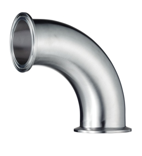 الفولاذ المقاوم للصدأ الصحي BPE.BS4825 2CMP-AS1528.3 JN-FT-20 5009 90 درجة الكوع المثبت