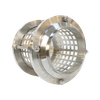  الفولاذ المقاوم للصدأ الصحي WeldOn Sight Glass مع غطاء واقي