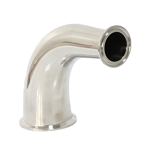 الفولاذ المقاوم للصدأ الصحي ISO/IDF DIN-2WK DIN JN-FT-20 1001 قياسي 90D كوع ​​مثبت