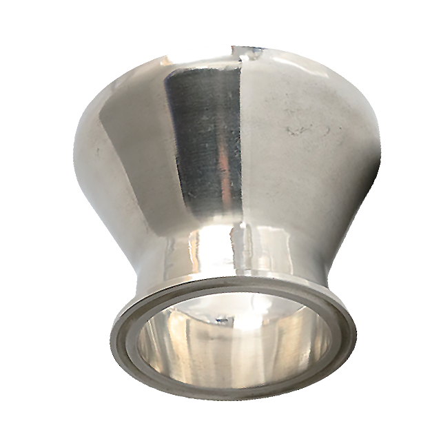 BPE JN-FT-20 7019 ISO / IDF الفولاذ المقاوم للصدأ 31 / 32-14MP المشبك اللحام نهاية تركيب الأنابيب المركزة المخفض