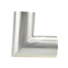 الفولاذ المقاوم للصدأ SMS ISO-L2KS ISO/IDF JN-FT-20 4002 كوع زاوية مصقول بدرجة الطعام